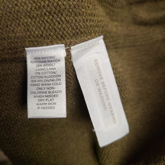 Loft Zip Cardigan Size M - Picture 6 of 6